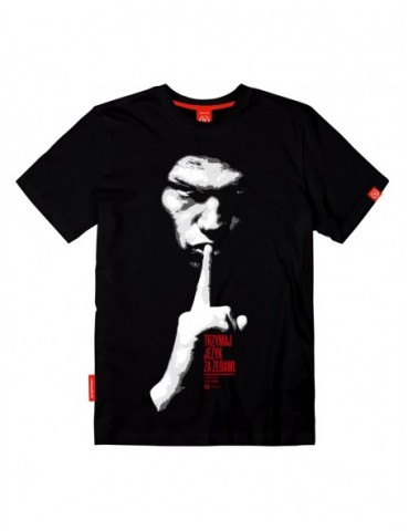 T-shirt Ciemna Strefa Trzymaj język za zębami