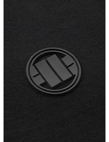 Bluza Pitbull small logo f.terry 220 czarna- cienka