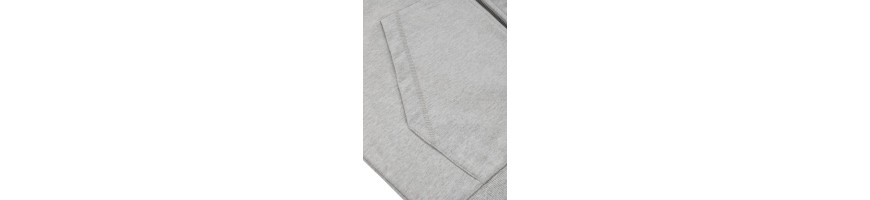 Bluza Pitbull small logo f.terry 220 szara- cienka