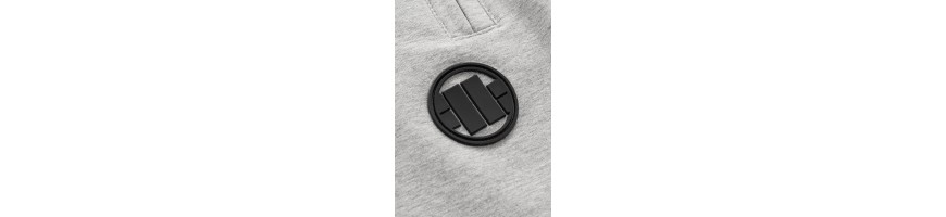 Spodenki Pitbull f.terry 220 small logo szare