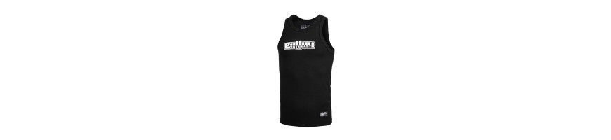 Tank Top Pitbull West Coast Boxing Rib czarny