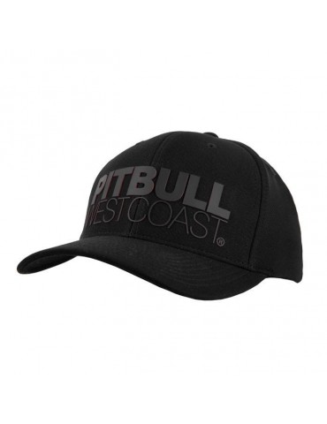 Czapka Pitbull Seascape black/red