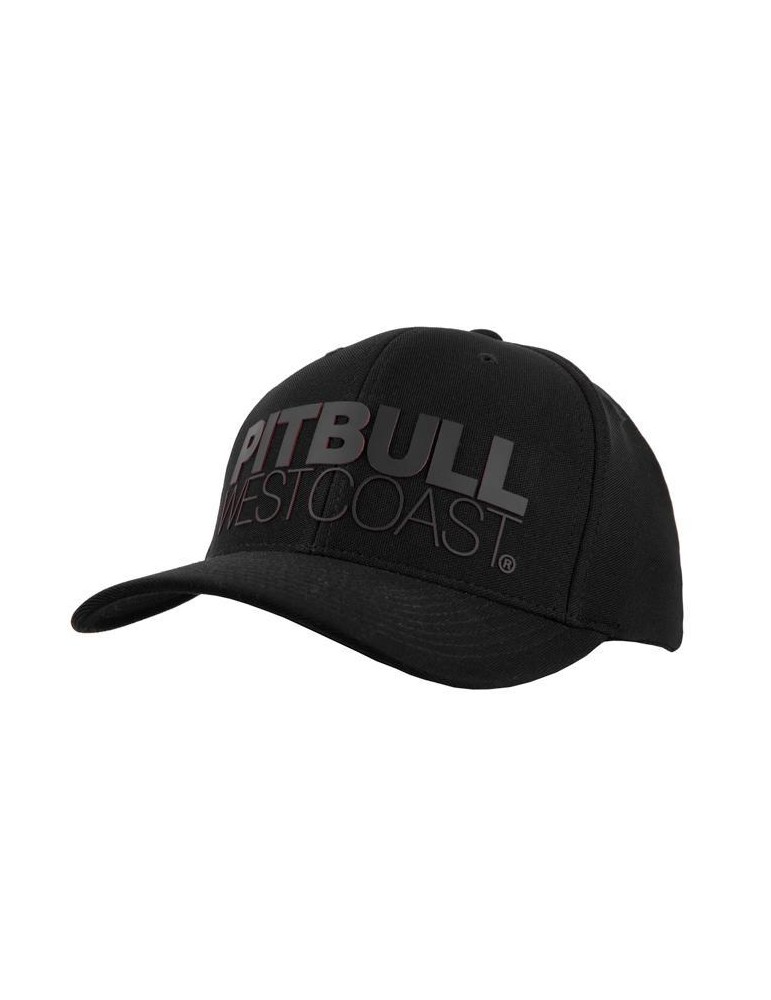 Czapka Pitbull Seascape black/red