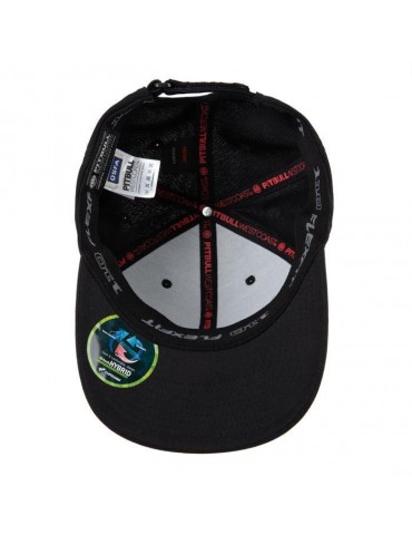 Czapka Pitbull Seascape black/red