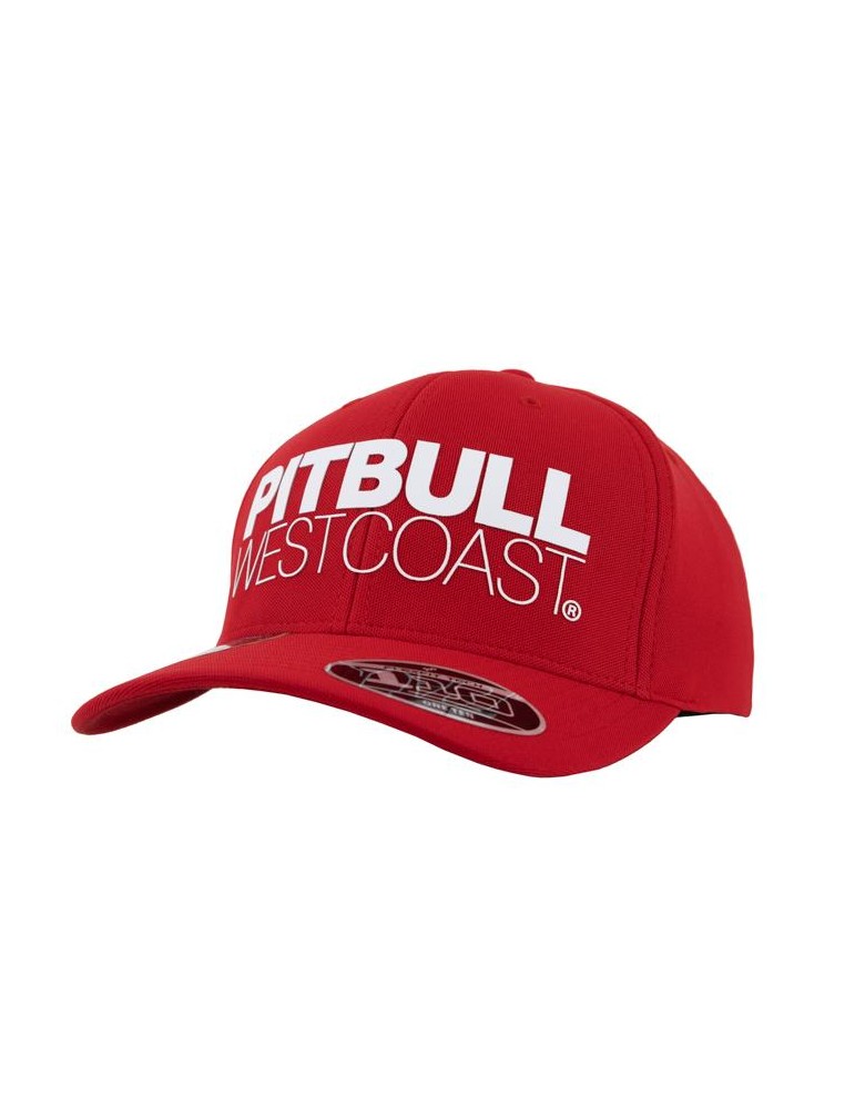 Czapka Pitbull seascape czerwona