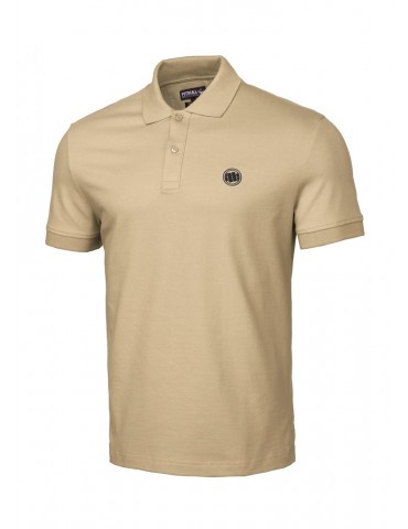 Polo Pitbull West Coast logo piaskowa
