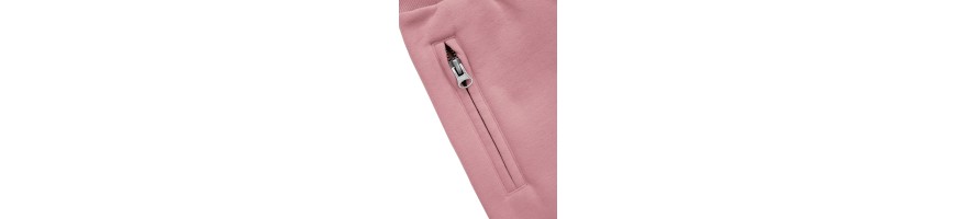 Spodnie dresowe damskie Pitbull Small logo pink