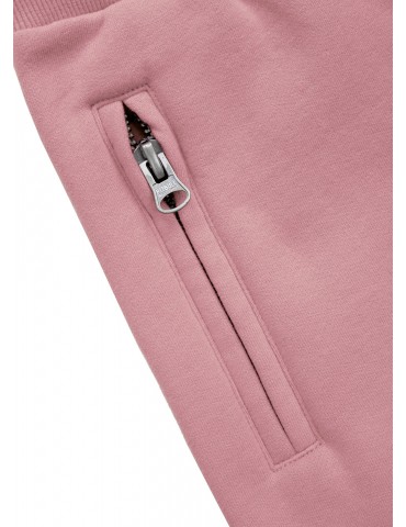 Spodnie dresowe damskie Pitbull Small logo pink