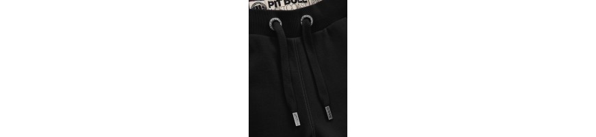 Spodnie dresowe damskie Pitbull Small logo black