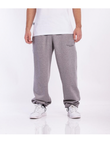 Spodnie dresowe SSG baggy smoke line szare