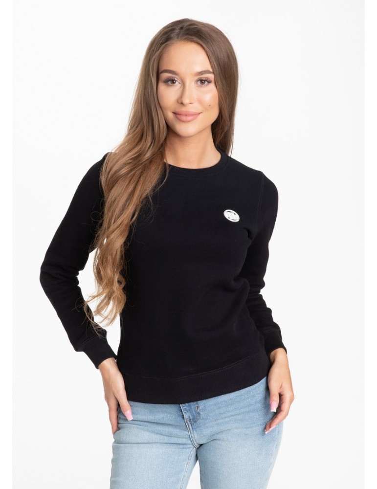 Bluza Pitbull damska small logo czarna
