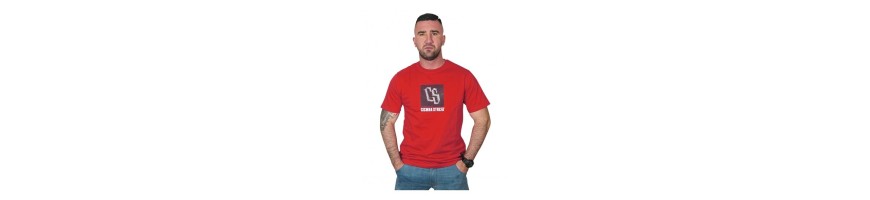 T-shirt Ciemna Strefa czerwona