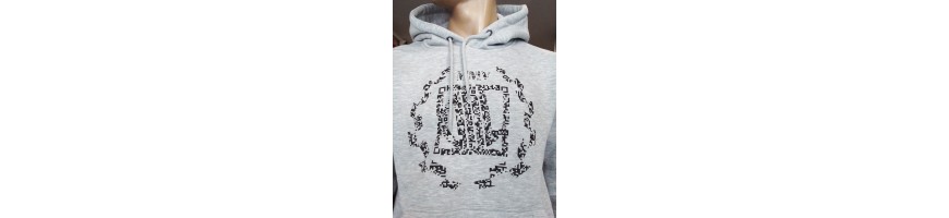 Bluza Diil Gang QR szara