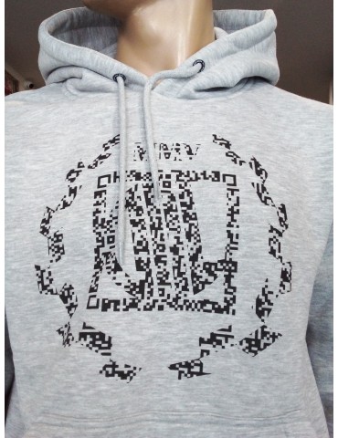 Bluza Diil Gang QR szara