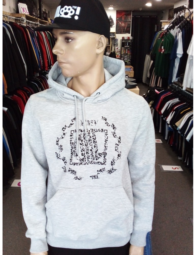 Bluza Diil Gang QR szara