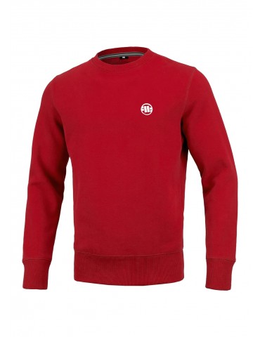 Bluza Pitbull West Coast Terry small logo czerwona