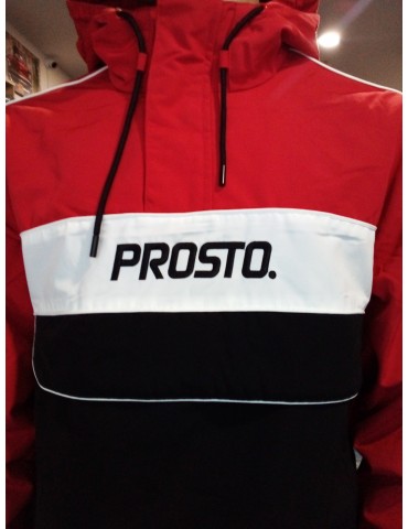 Kurtka Prosto Kangurka Retrorak czerwona