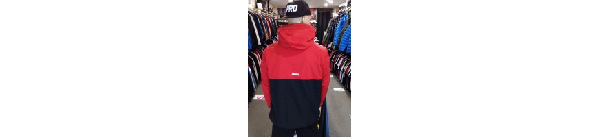 Kurtka Prosto Kangurka Retrorak czerwona