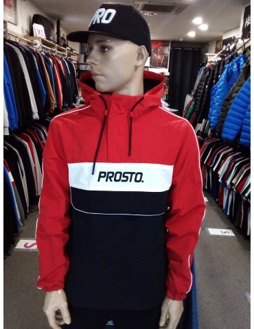 Kurtka Prosto Kangurka Retrorak czerwona