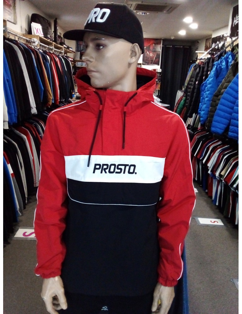 Kurtka Prosto Kangurka Retrorak czerwona