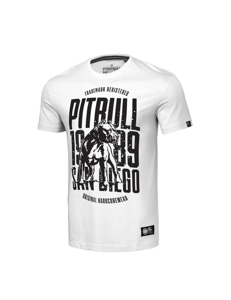 T-shirt Pitbull West Coast San Diego 170 biała