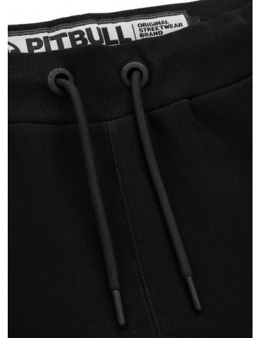 Spodnie dresowe Pitbull West Coast Pique czarne
