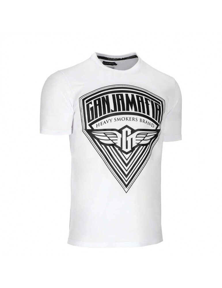 T-shirt Ganja Mafia General biały