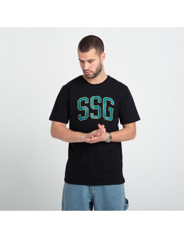 T-shirt SSG New College czarny