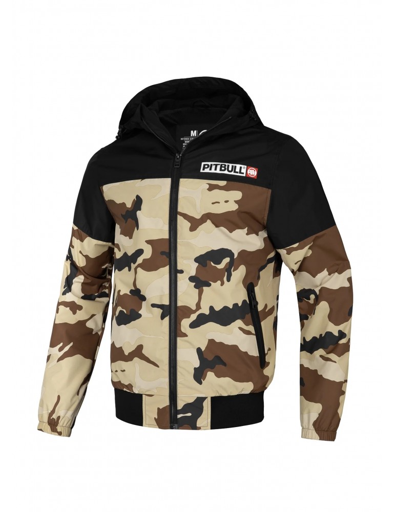 Kurtka Pitbull West Coast Horizon czarna/piaskowa