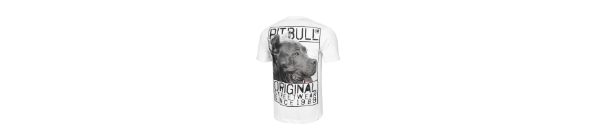 T-shirt Pitbull West Coast Origin biała
