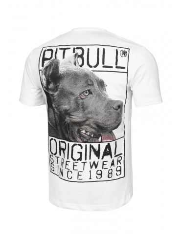 T-shirt Pitbull West Coast Origin biała