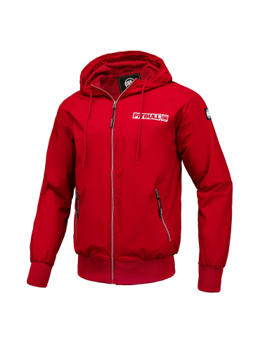 Kurtka Pitbull West Coast Athletic logo czerwona