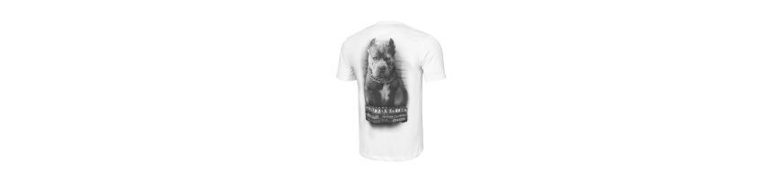 T-shirt Pitbull West Coast Mugshot 2 biała