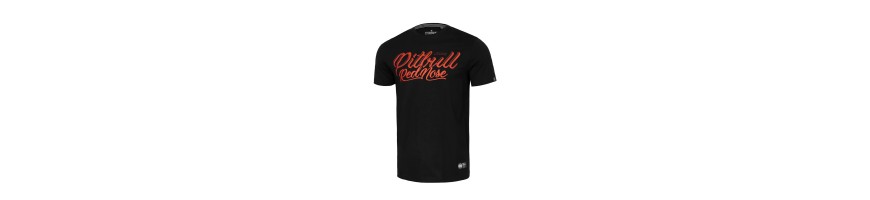 T-shirt Pitbull West Coast red Nose 23 black