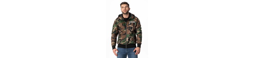 Kurtka Pitbull West Coast Athletic Logo Woodland camo