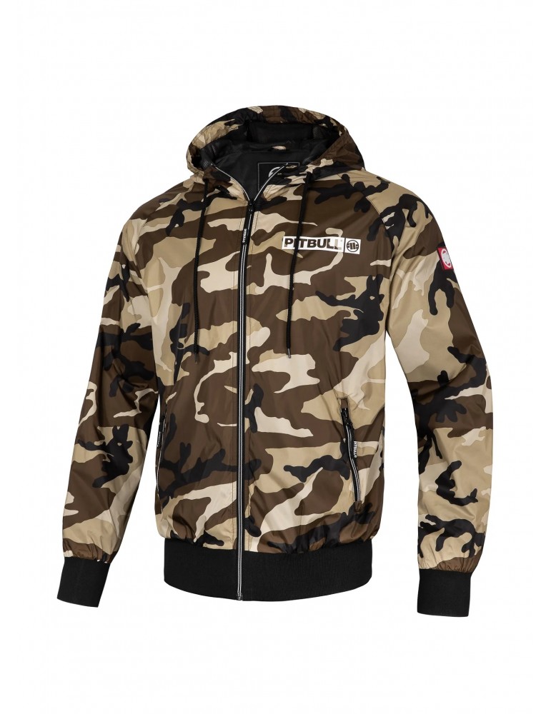 Kurtka Pitbull West Coast Athletic Logo Sand camo