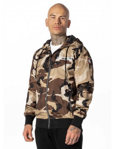 Kurtka Pitbull West Coast Athletic Logo Sand camo