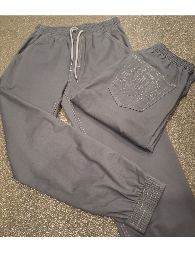 Joggery Diil Gang jasne szare