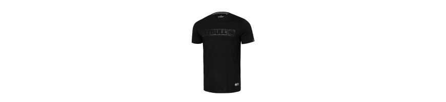 T-shirt Pitbull All black Hilltop czarna
