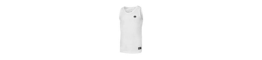 Tank top Pitbull West Coast Small logo 190 biały