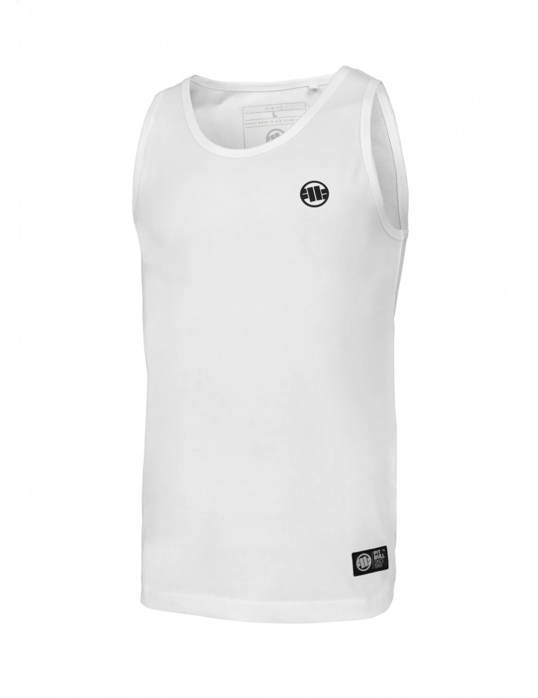 Tank top Pitbull West Coast Small logo 190 biały
