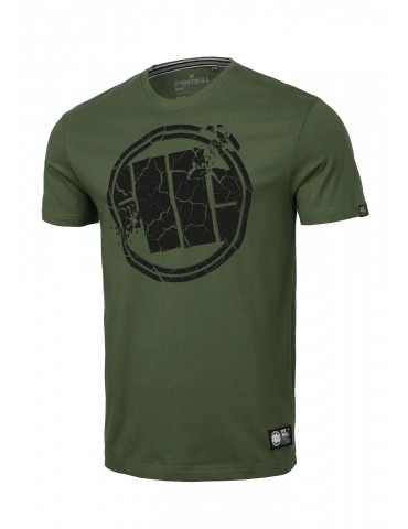 T-shirt Pitbull West Coast Scratch oliwkowy