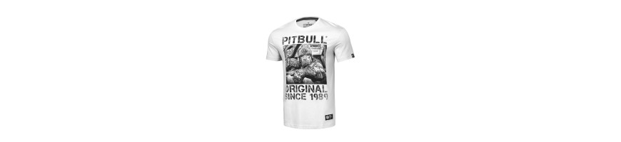 T-shirt Pitbull West Coast Drive biała