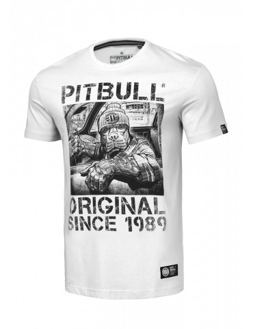 T-shirt Pitbull West Coast Drive biała