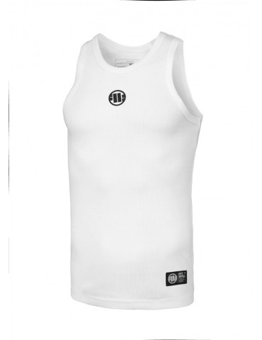 Tank Top Pitbull West Coast Rib Small logo biały
