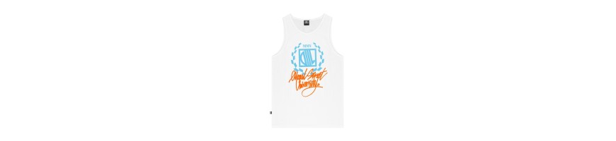 Tank top Diil Gang Laur Univ biały niebieski