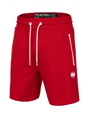 Spodenki Pitbull West Coast Terry Group czerwone