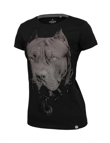 T-shirt Pitbull West Coast Born in czarna damska