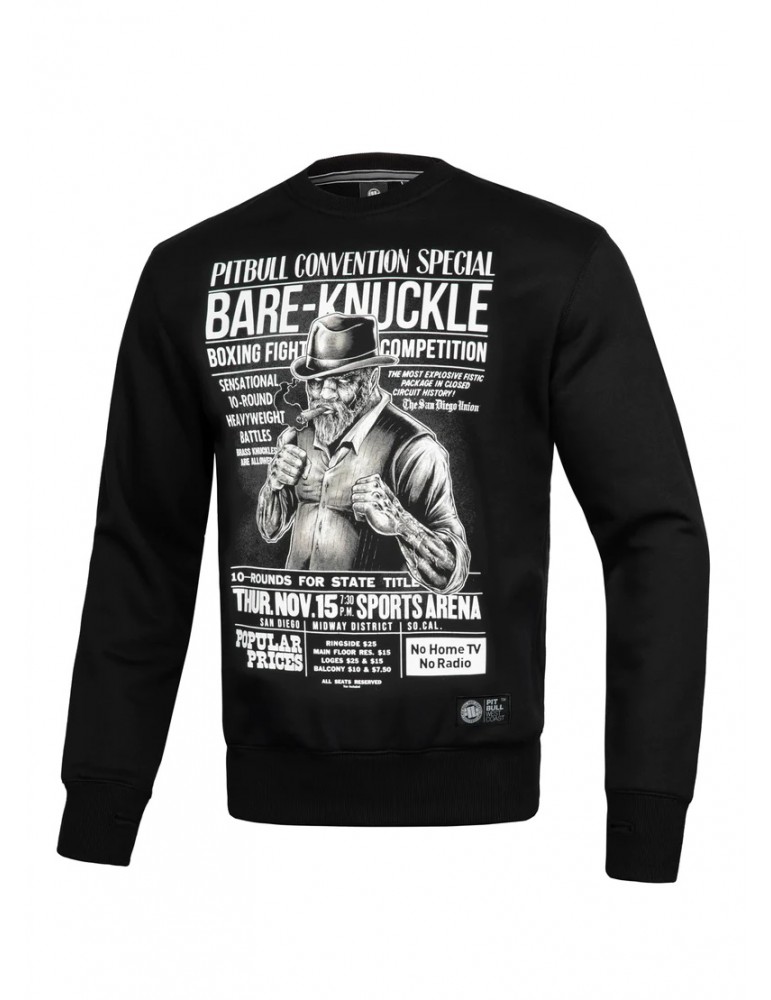 Bluza Pitbull West Coast Bare Knuckle czarna