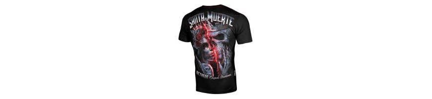 T-shirt Octagon Santa muerte black